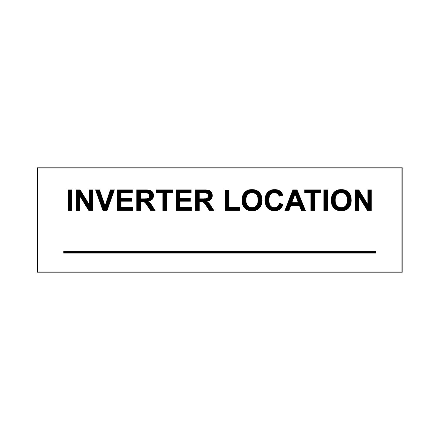 Inverter Location