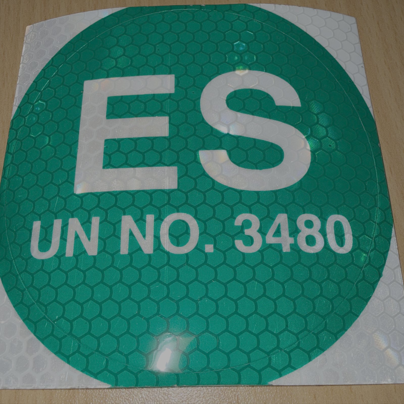 ES 3480 Sticker Class 1 Reflective